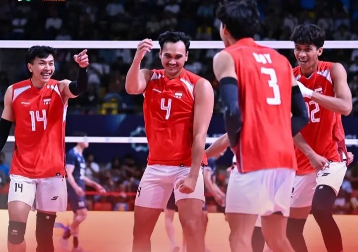 Indonesia Juara AVC Men's  Volleyball Cup 2026