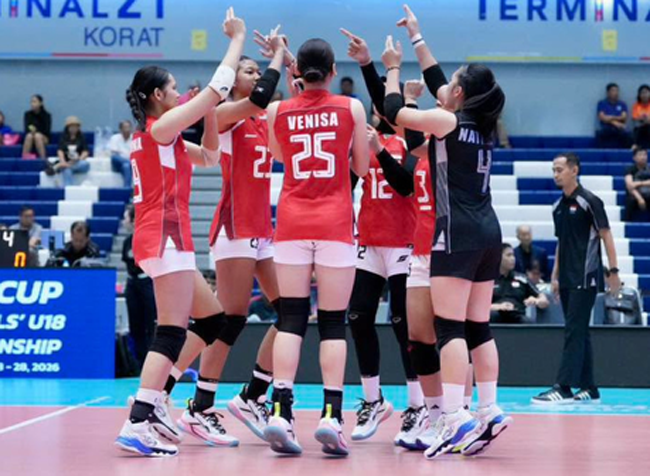 12 Timnas Voli Putri Indonesia U-18 Siap Berlaga...