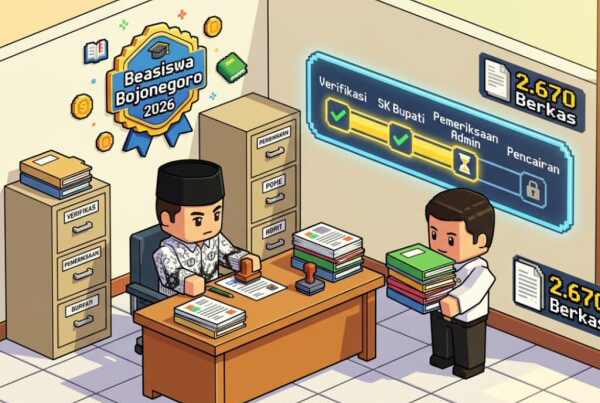 2.670 Berkas Diverifikasi, Pastikan Pencairan Beasiswa Sesuai Prosedur