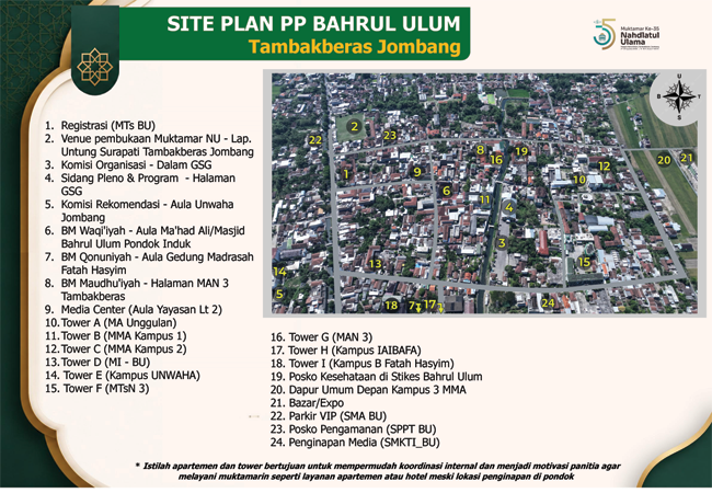 Ingat..! Dapur Umum Bagi Romli Muktamar ke 35...