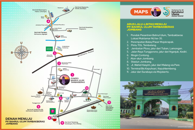 Antisipasi Macet Darat, Peserta Muktamar NU ke 35...