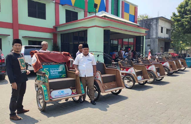 200 Becak Listrik dari GSN, Siap Sambut Muktamirin...