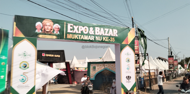 Ratusan Lapak untuk Expo dan Bazar Muktamar NU...