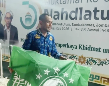 Datang ke Muktamar NU Ke-35, Guru Bojonegoro Lari...