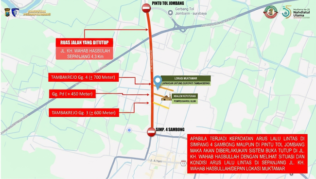 Tidak ke Muktamar NU ke 35, Hindari Jalan...
