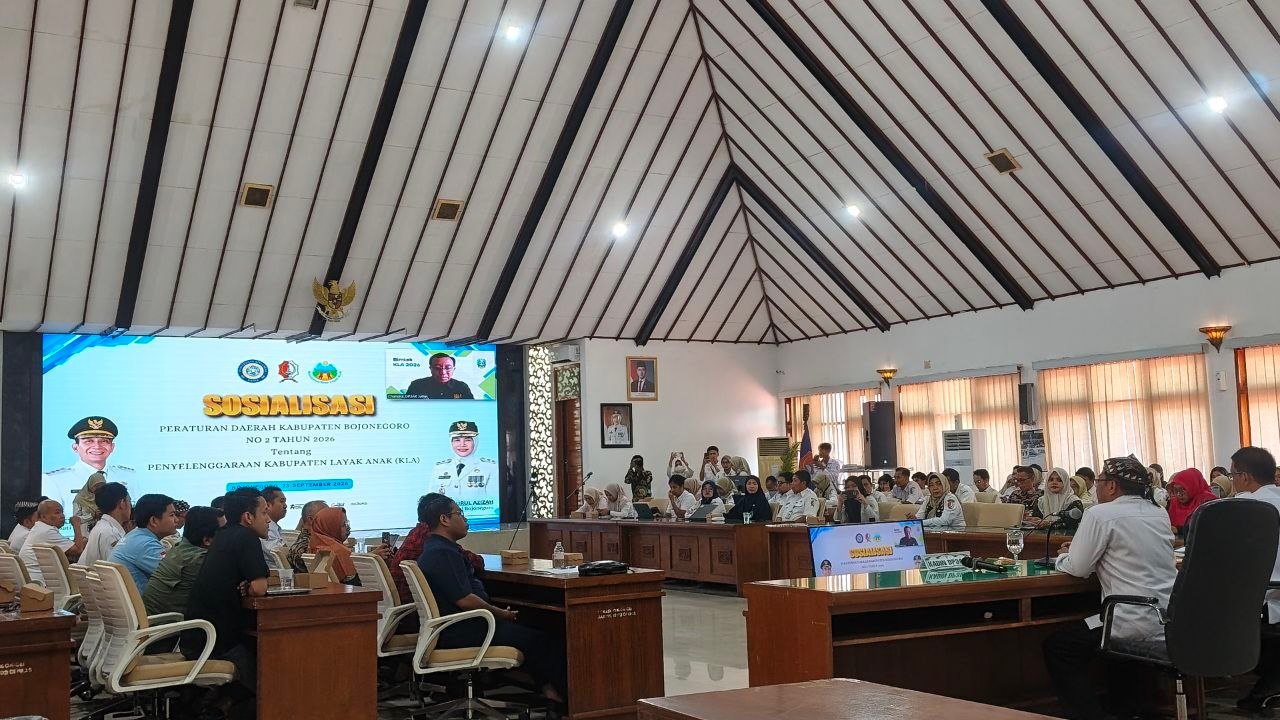 Pemkab Bojonegoro Sosialisasikan Perda KLA, Dorong Kebijakan Terintegrasi