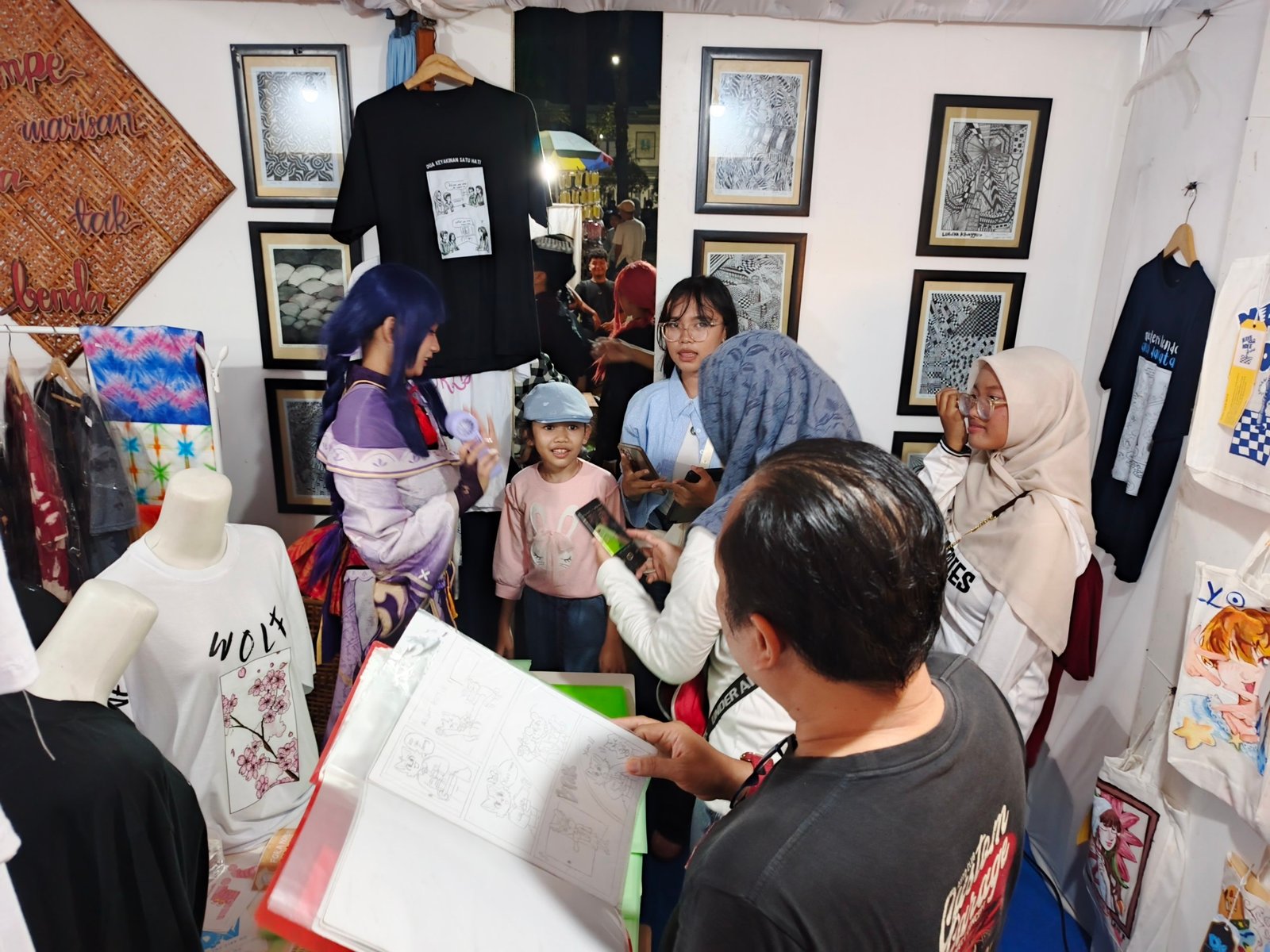 Karya Seni, Bukan Karya AI: Pesan SMKN 1...