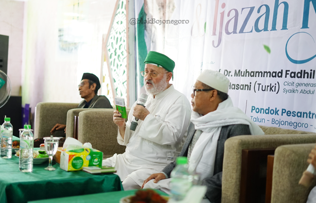 Inilah Tausyiyah dan Ijazah Kubro Syaikh Muhammad Fadhil