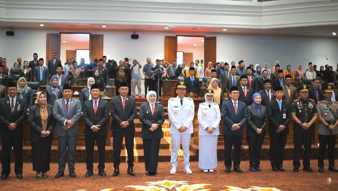 Pesan Gubernur Jatim Saat Sertijab Bupati Terpilih Bojonegoro
