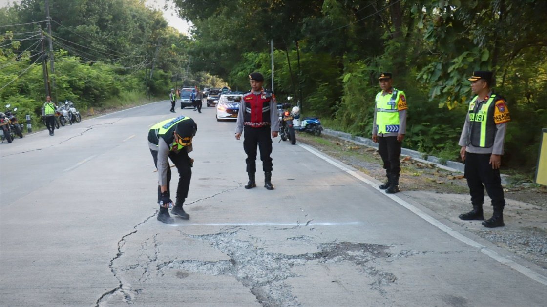 Jelang Mudik Lebaran, Polisi Minta Pihak Terkait Segera Perbaiki Jalur Bojonegoro-Ngawi