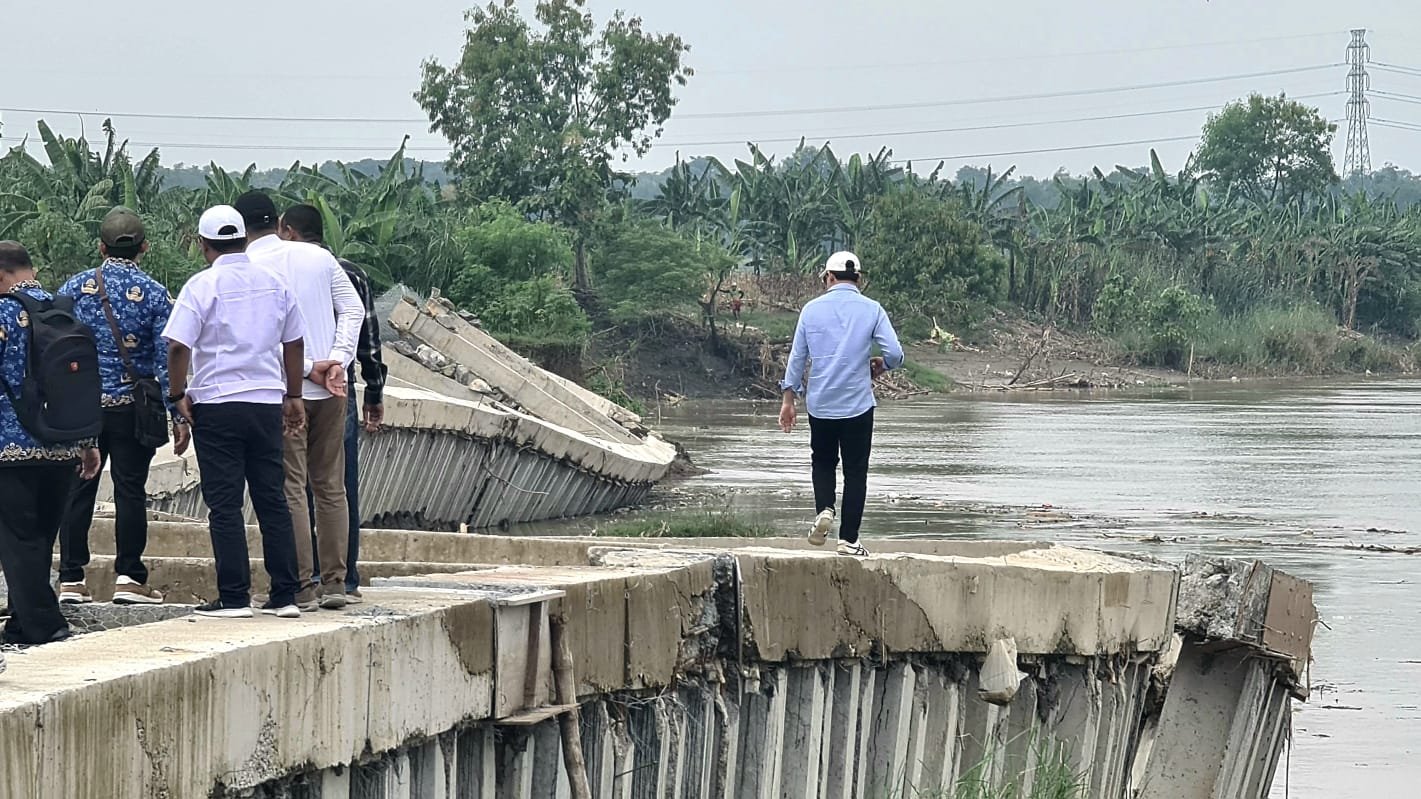 Usai Viral, Begini Kondisi Proyek Tebing Rp40 M di Bojonegoro yang Ambrol
