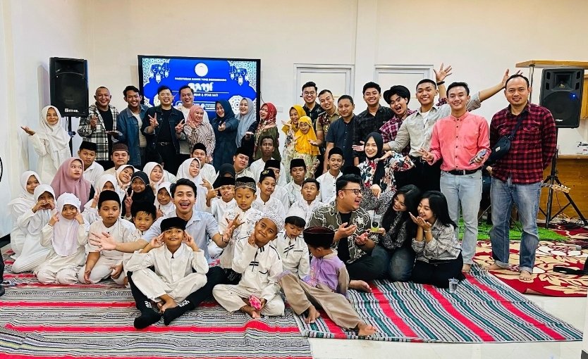 Reuni Akbar dan Iftar Hati PKYB, Berbagi dan Buka Puasa Bersama Rumah Tahfidz Al Qomary