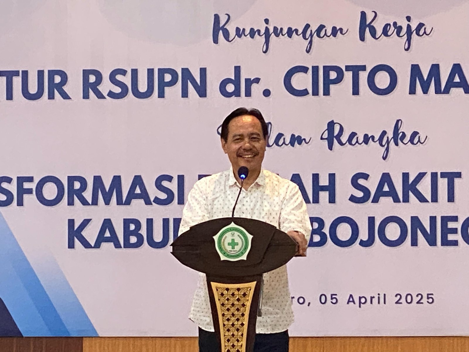Kujungan Dirut RSCM, Siapkan Transformasi RSUD Sosodoro untuk Pelayanan Kesehatan Terbaik