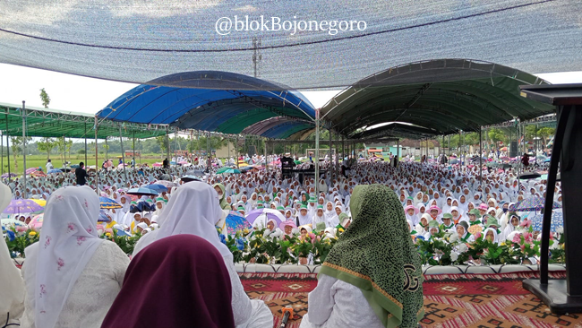 9.000 Jamaah IHM NU Hadir di Pesen, Kecamatan Kanor