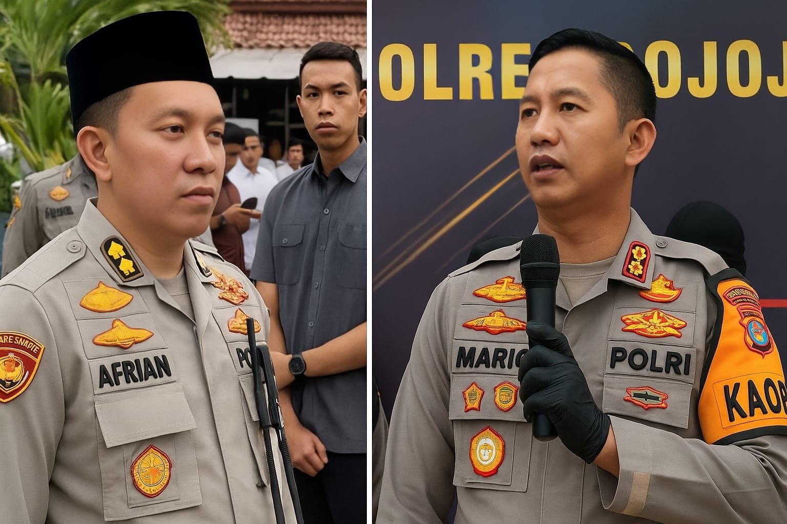 AKBP Afrian Jabat Kapolres Bojonegoro, AKBP Mario Dimutasi ke SSDM Polri