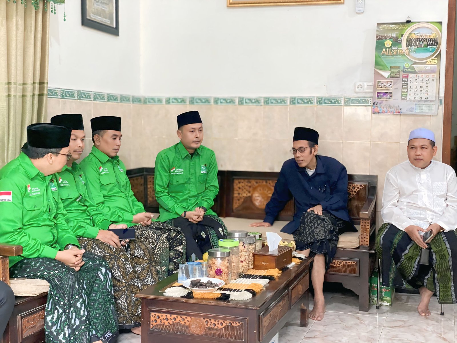 Pengurus DPC PKB Bojonegoro Sowan Pengasuh ke Ponpes Attanwir