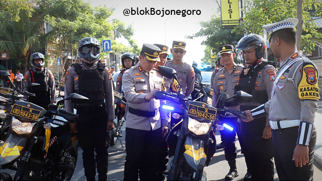 Gelar Operasi, Kapolres Bojonegoro Ingatkan Anggota Tak Lakukan Pungli