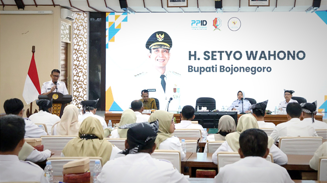 OPD-Kades di Bojonegoro Perlu Dievaluasi Soal Keterbukaan Informasi Publik