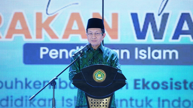 Kementerian Agama Rilis Gerakan Wakaf Pendidikan Islam