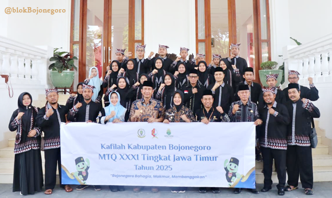 Bojonegoro Kirim 23 Kafilah ke MTQ Jatim di Jember