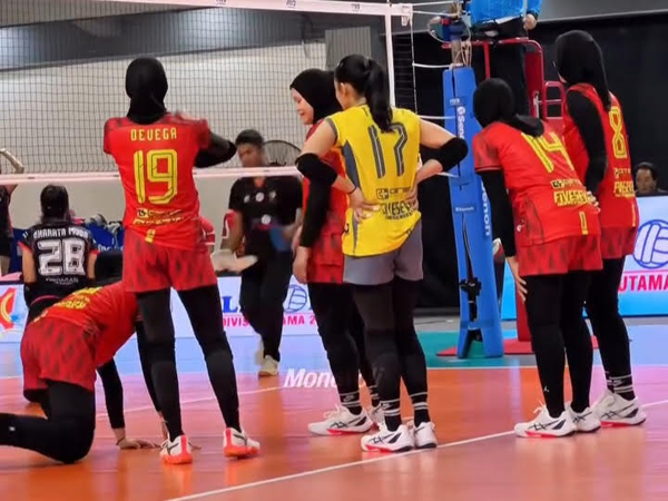TNI AU Electric kalahkan Bharata Muda 3-0 di GOR Bojonegoro, Pertahankan posisi