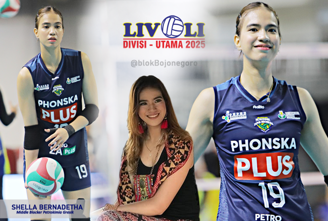 Best Middle Blocker Livoli Divisi Utama 2024 Putri, Shelber Siap Mengulang di Final Four 2025