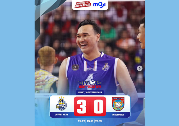 Tanpa Ampun, LavaAni Navy Bantai Indomaret 3-0