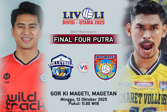 PREVIEW: Tirta Bhagasasi Vs Indomaret, Duel Tim Sama-Sama Kalah