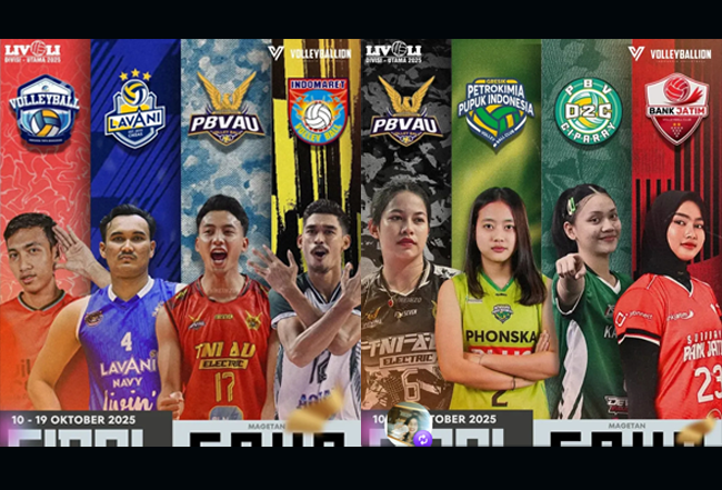 Jadwal Final Four Putaran II, Kamis 16 Oktober di GOR Ki Mageti
