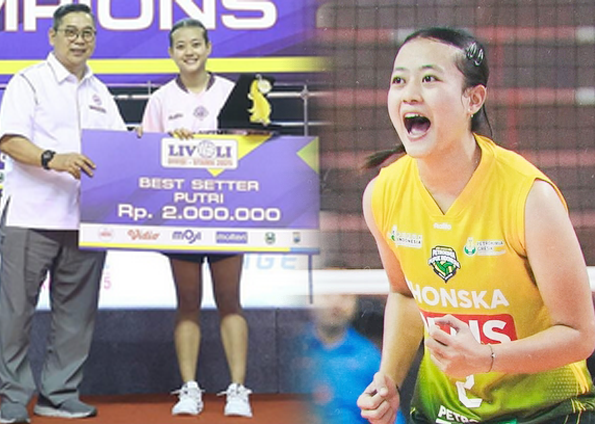 Buat Permainan Petrokimia Gresik Sulit Ditebak, Ajeng Pertahankan Best Setter