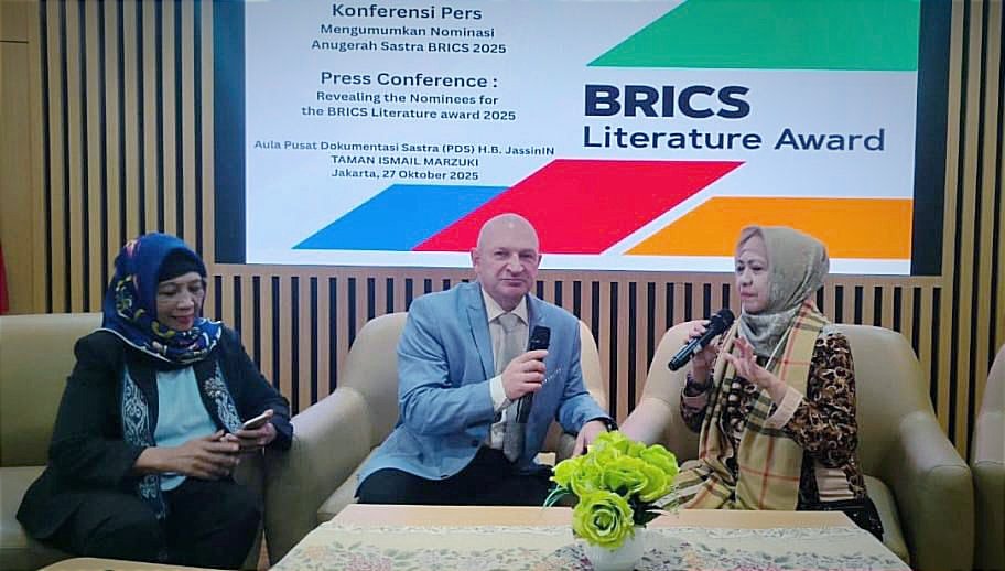 Indonesia Diwakili Denny JA pada Nominasi The 2025 BRICS Literature Award
