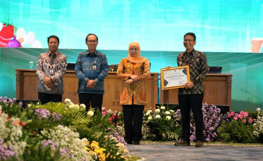 Kabupaten Bojonegoro Raih 2 Penghargaan High Level Meeting (HLM) TPID, TP2DD, dan TP2ED se-Jawa Timur