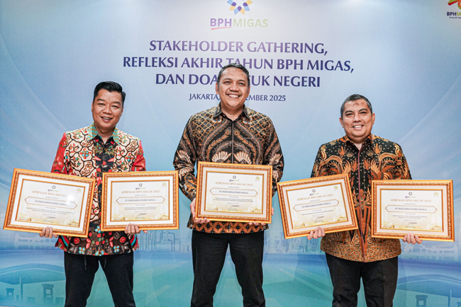 Kontribusi di Sektor Hilir Migas dan Dukungan Penanganan Bencana, Pertamina Patra Niaga Raih 5 Apresiasi BPH Migas