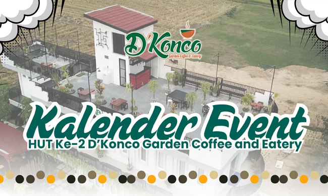 Simak..! Inilah Kalender Event D'Konco Cafe di Akhir Tahun 2025