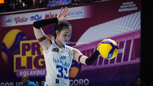 Calista Maya, Si Cantik yang Tak Terganti di BJB Tandamata Saat Proliga 2026