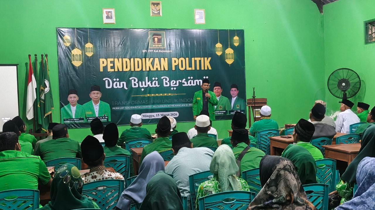 Buka Bersama dan Pendidikan Politik, DPC PPP Bojonegoro Pasang Target Rebut Kursi Lebih Banyak