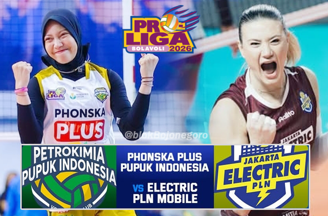 Gresik Phonska Plus Vs Electric PLN: Shella Bernadetha dan Kawan-kawan 1 Kaki ke Grand Final