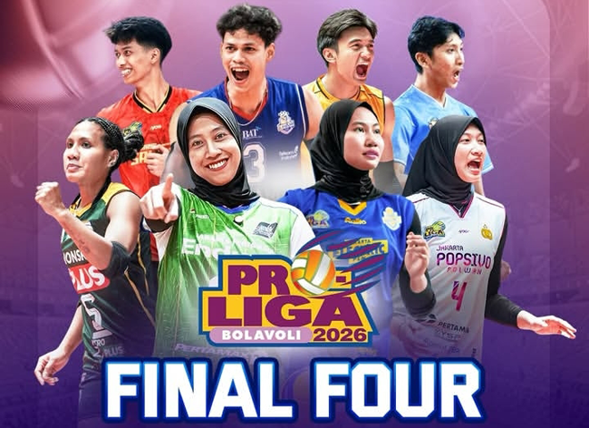 Jadwal Final Four Hari Ini: Pertamina Enduro Vs Jakarta Electric PLN dan Bhayangkara Presisi Vs Surabaya Samator
