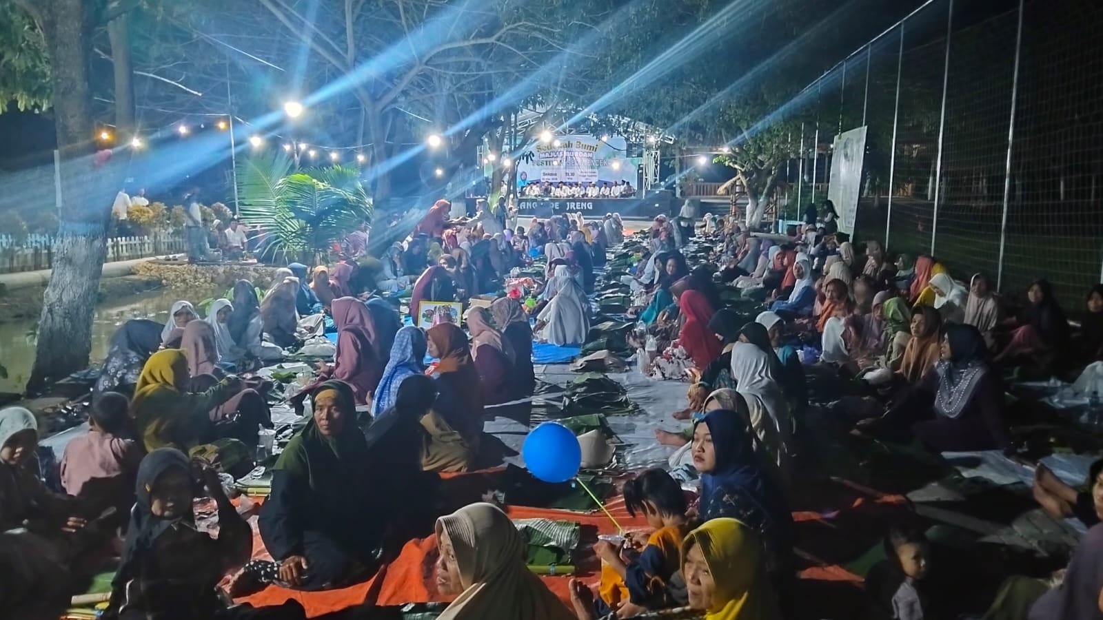 Festival Sego Encek dan Sedekah Bumi di TPG Pilanggede Bojonegoro