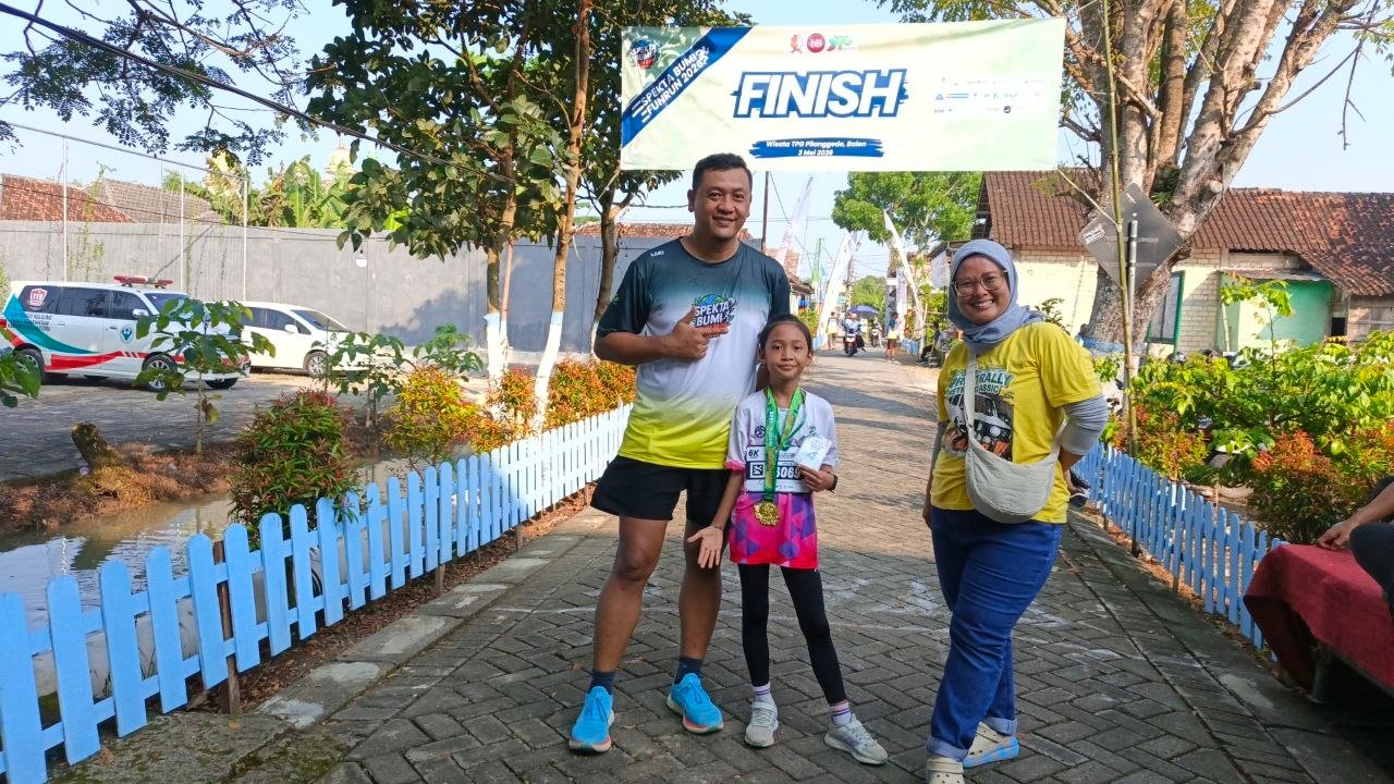 Dari Lari 6K ke Cita-cita TNI, Kisah Mikha di Spekta Bumi Fun Run 2026