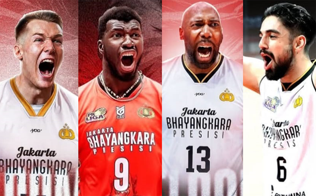 Pemain Bhayangkara Presisi di AVC Men's Champions League 2026, Mengguncang Voli Indonesia