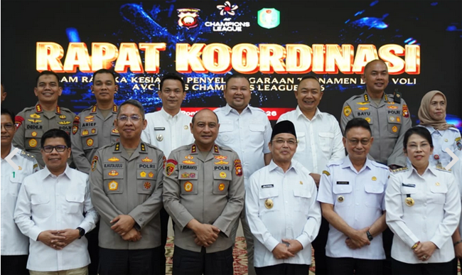 Kota Pontianak Siap Jadi Tuan Rumah AVC Men’s Champions League 2026