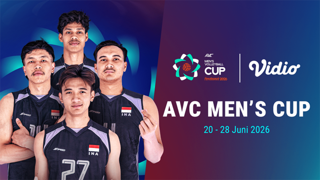 Live Pertandingan Semifinal Timnas Indonesia Vs India di AVC Men's Volleyball Cup 2026, Klik Disini..!
