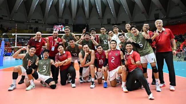 Jadwal Timnas Voli Indonesia di AVC Men's Volleyball Cup 2026, Jumat Malam Lawan Oman