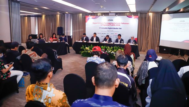 Naik 45,1 Persen, Arkadia Digital Media Maksimalkan Produk dan Layanan Baru