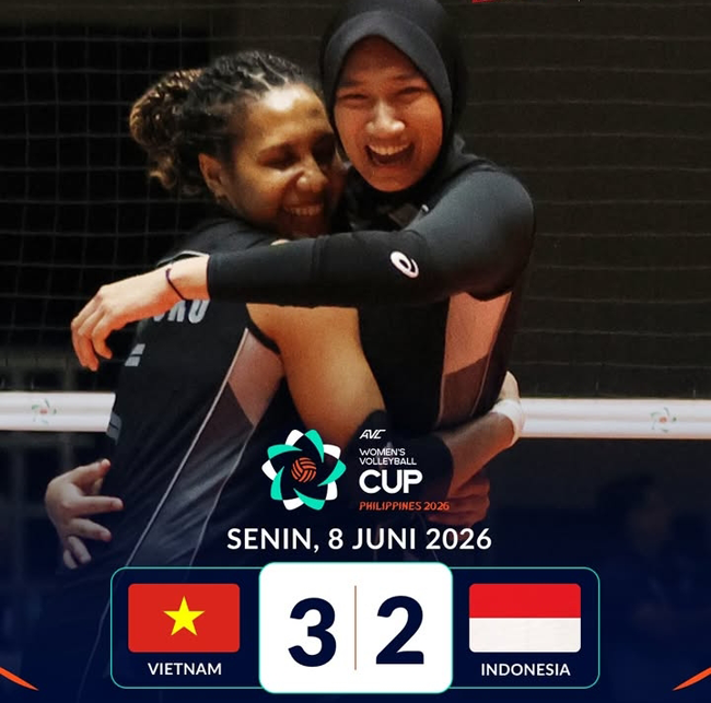 Dramatis..! Timnas Voli Putri Indonesia Kalah 2-3 dari Vietnam