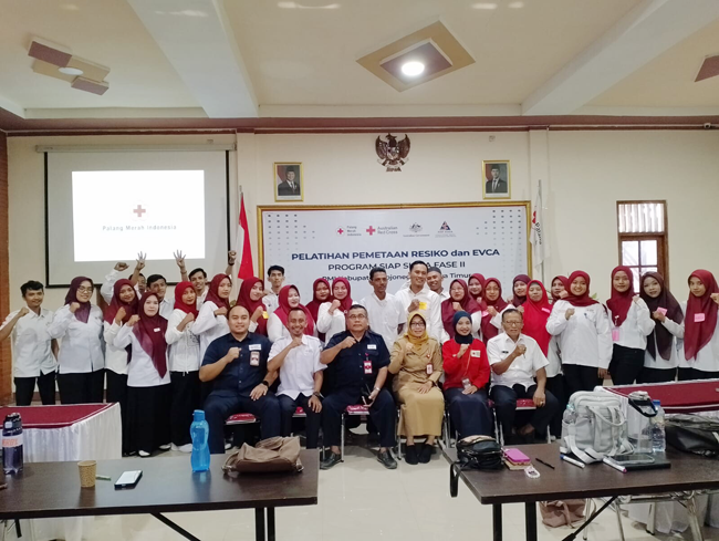 Gelar E-VCA dan Pemetaan Risiko Bencana, PMI Bojonegoro Libatkan Masyarakat Secara Langsung