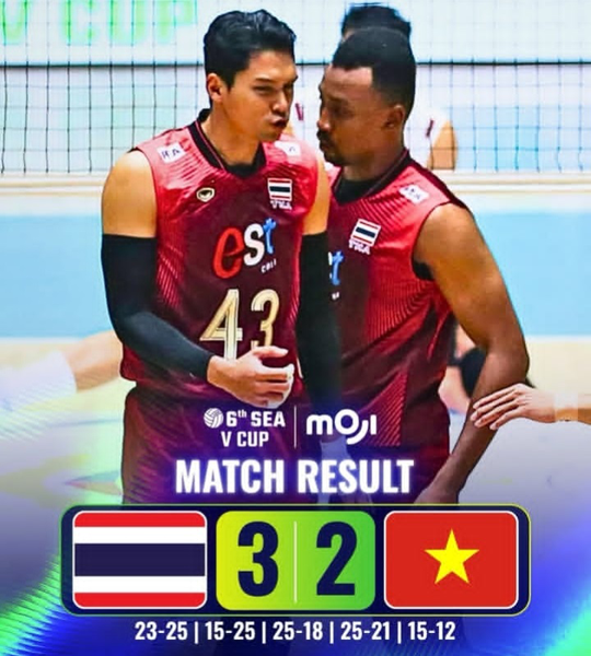 Hasil SEA V. Cup 2026 Hari Ini: Kalahkan Vietnam, Thailand Lolos Semifinal