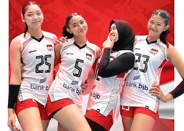 Jadwal Lengkap Timnas Voli Putri Indonesia U-18 di AVC Girls' U-18 Championship 2026