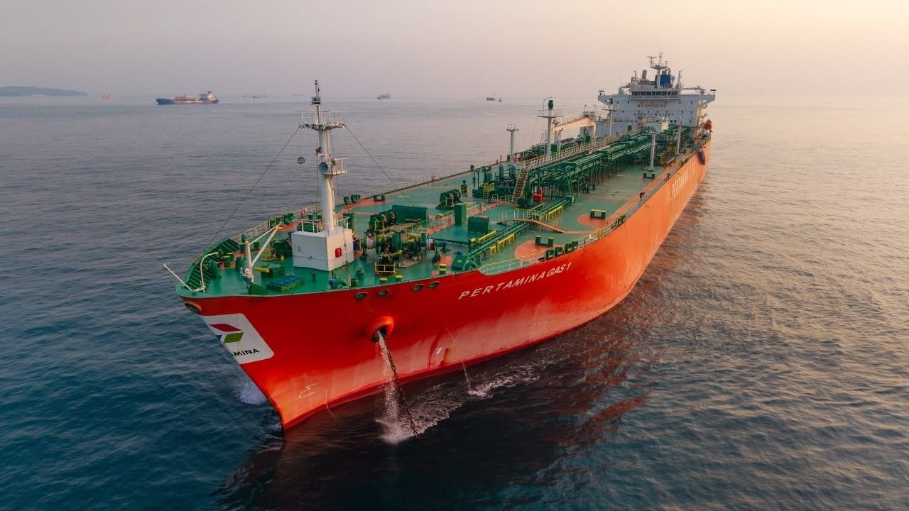 Pertamina Patra Niaga Perkuat Ketahanan Energi, Pertamina Gas 1 Angkut 45,9 Ribu Metrik Ton LPG